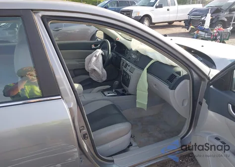 2007 Hyundai Sonata Gls z USA, uszkodzony, nr VIN 5NPET46C47H217036